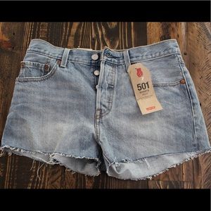LEVI 501 Mid-Rise Jean Shorts